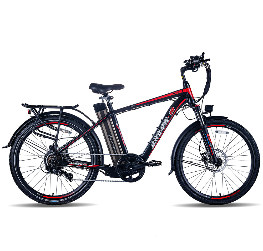 EP-ARROW10 Electric Bike 48V 20Ah Lithium Battery 500W Ebike 26 Inch  City Bicycle
