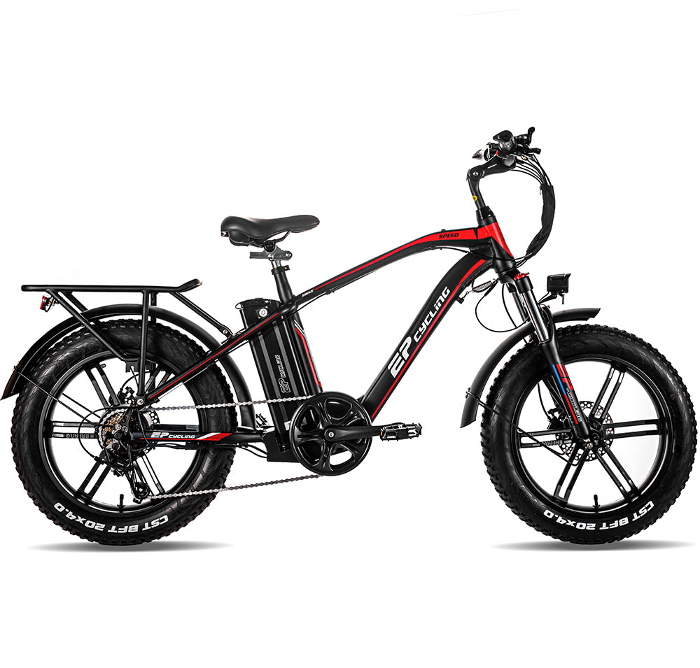 EP-Explorer 500W Motor 13AH Battery Fat Tyre Electric Bicycle 20 inch Electric Bike