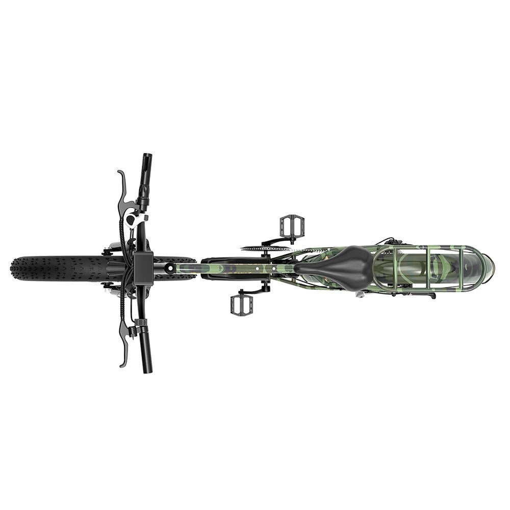 AOSTIRMOTOR S07-D Electric Bike 26Inch Fat Tire Mountain Ebike 750W Motor 48V 13Ah Lithium Battery Bicycle