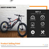 AOSTIRMOTOR Electric Bike 48V 10.4Ah Lithium Battery EBike 750W 7 Speed Fat Tire Electric Mountain Bicycle