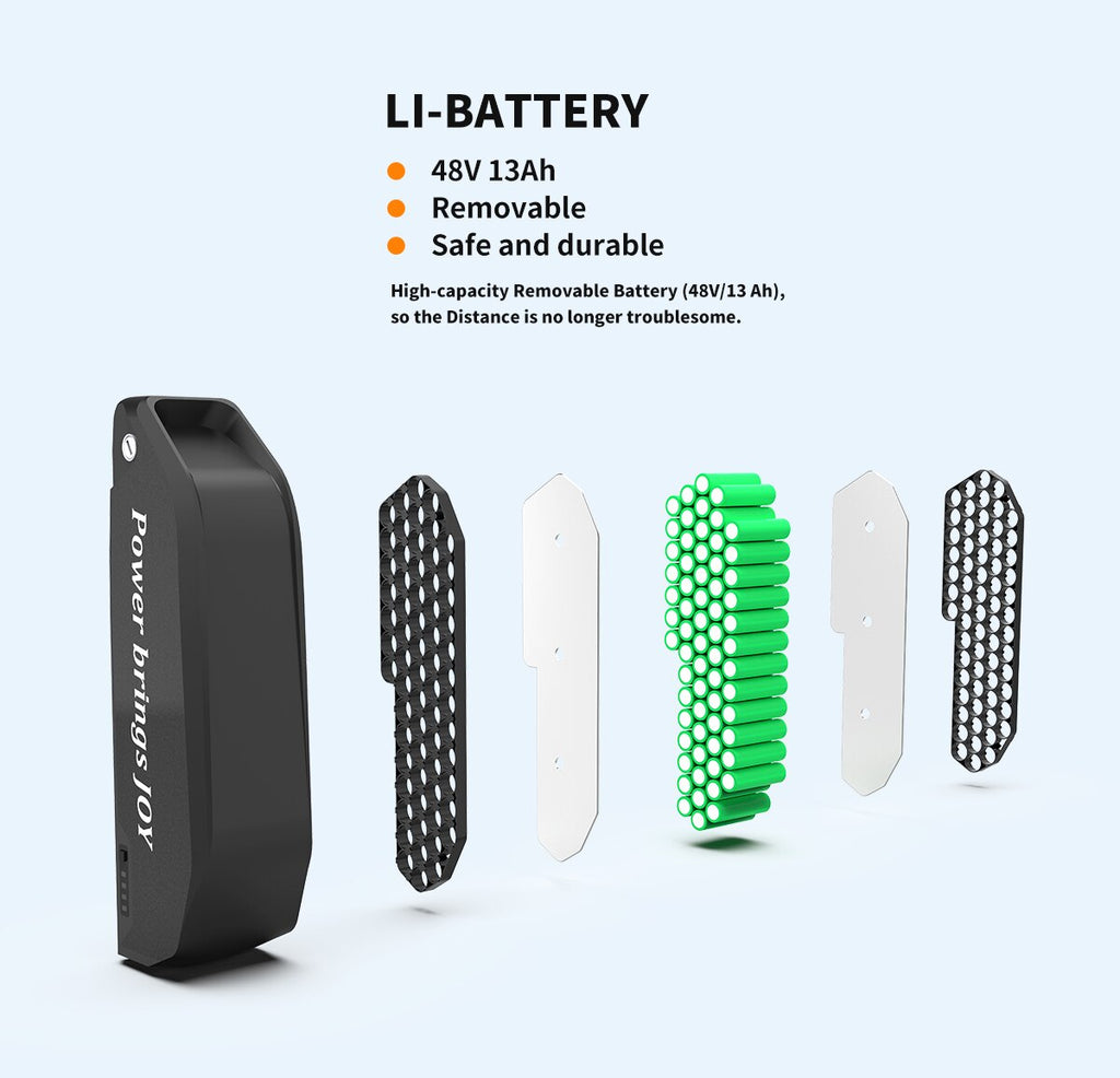 AOSTIRMOTOR S07-D Electric Bike 26Inch Fat Tire Mountain Ebike 750W Motor 48V 13Ah Lithium Battery Bicycle