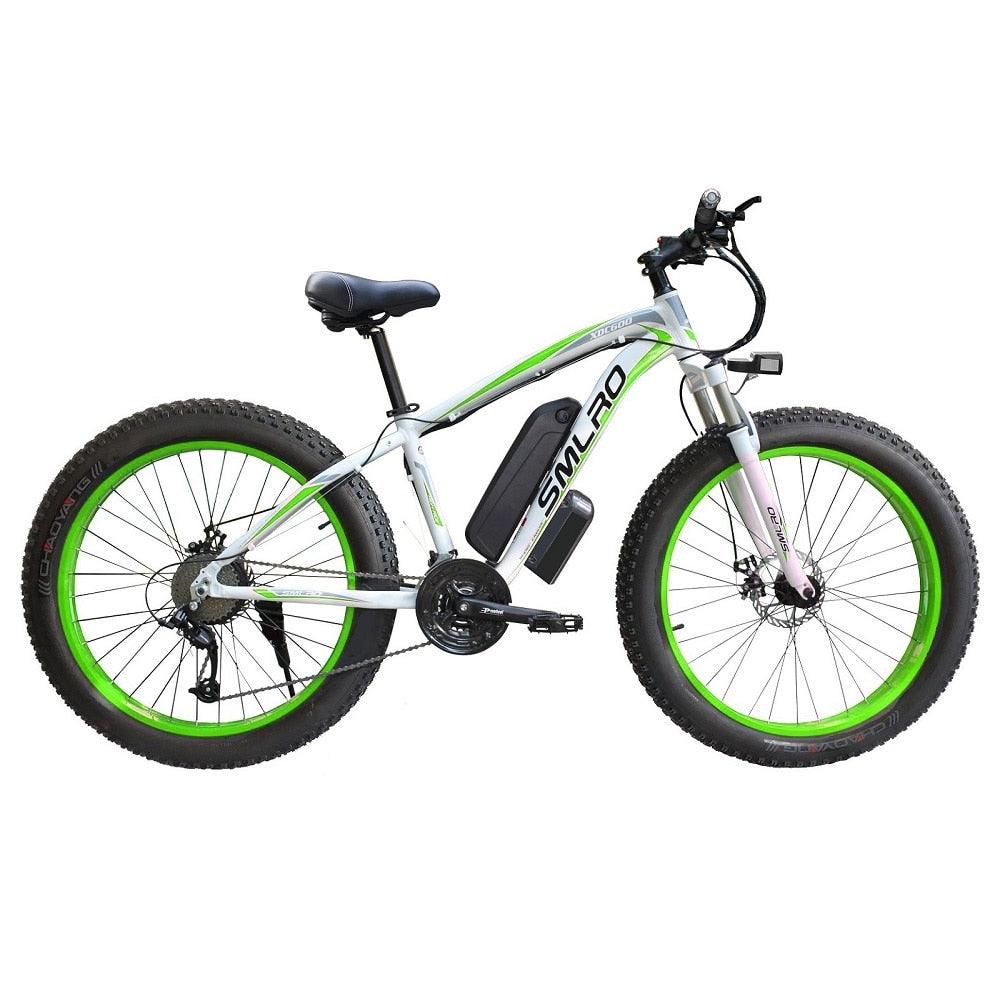 500W Motor 13AH Battery Fat Tyre Electric Bicycle 26 inch Electric Bike Adult Fat Tire E-Bike Free Shipping