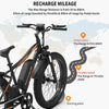 AOSTIRMOTOR S07-B Electric Bike 750W 26 Inch 4.0 Fat tire Powerful Mountain Bicycle 48V 13Ah Lithium Battery City Beach Ebike