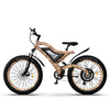 AOSTIRMOTOR Electric Ebike S18 1500W Mountain Bike 48V 14Ah Removable Lithium Battery 4.0 Fat Tire Ebike Beach Cruiser Bike