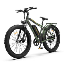 AOSTIRMOTOR S07-D Electric Bike 26Inch Fat Tire Mountain Ebike 750W Motor 48V 13Ah Lithium Battery Bicycle