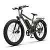 AOSTIRMOTOR S07-D Electric Bike 26Inch Fat Tire Mountain Ebike 750W Motor 48V 13Ah Lithium Battery Bicycle